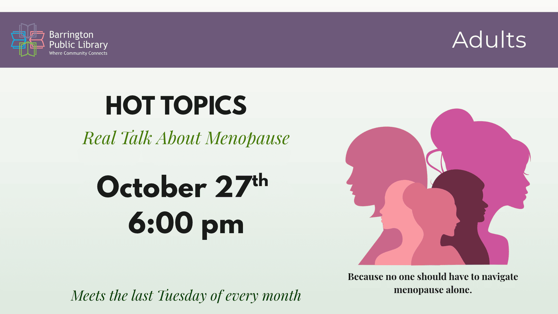 hot topics real talk about menopause (presentation)
