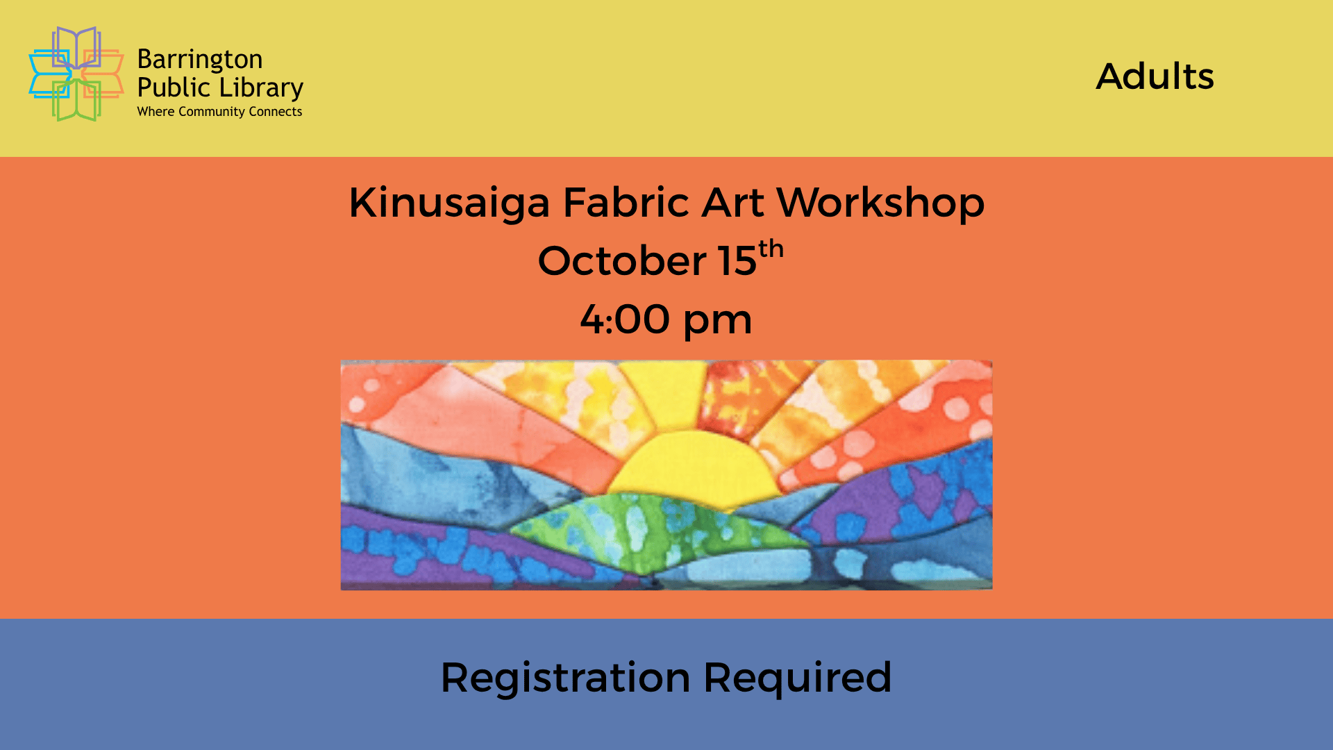 kinusaiga fabric art workshop (presentation)