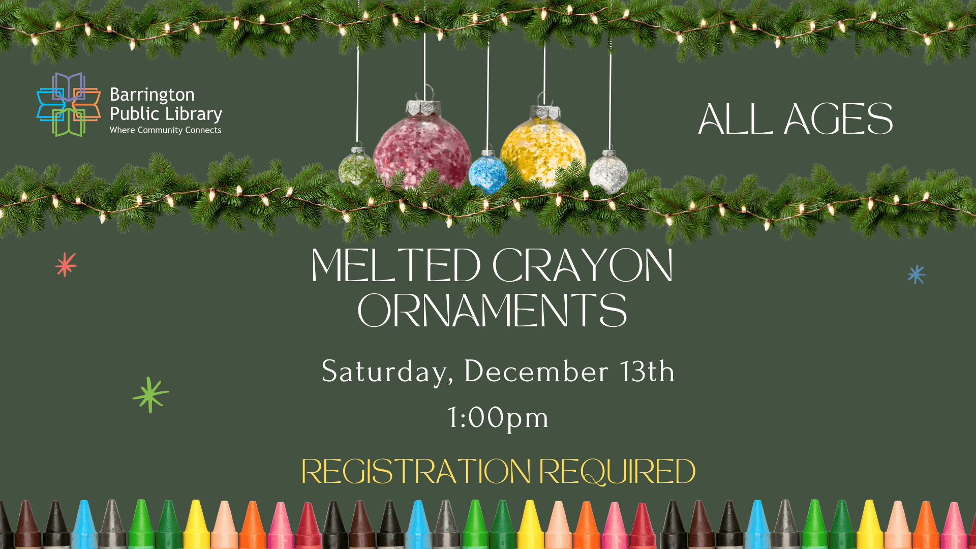 melted crayon ornaments (presentation)