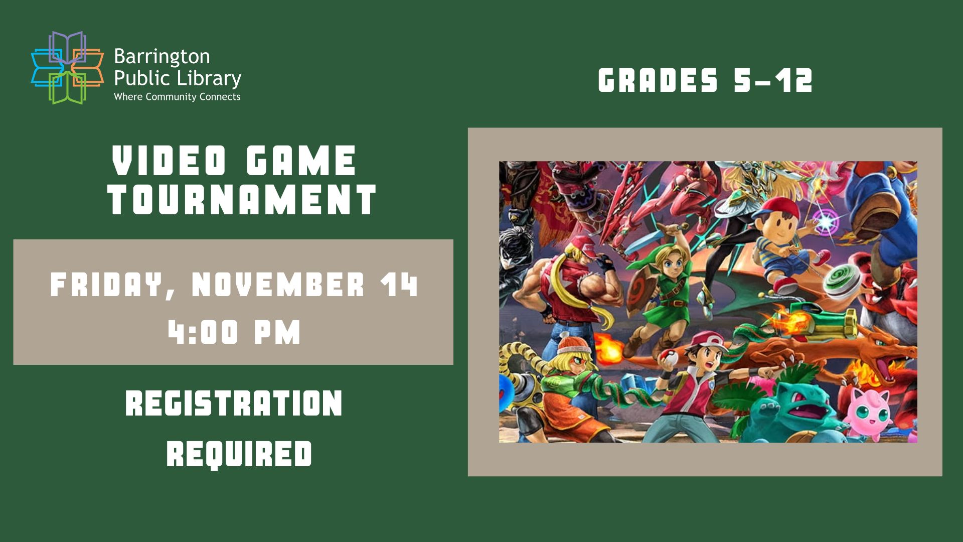 video game tournament grades 5 12 (presentation)